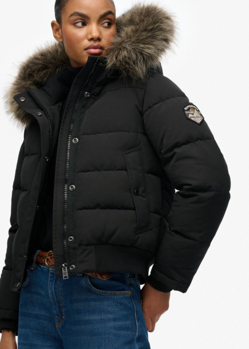 SuperDry dygsniuota žiemine striuke Everest