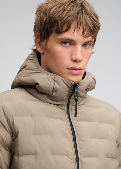SuperDry dygsniuota pavasario-rudens striuke Hooded Heat Weld Padded