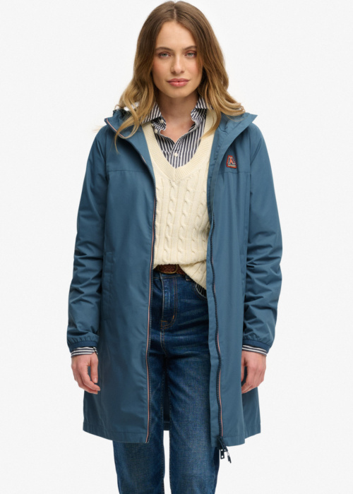 SuperDry pavasario-rudens parka Longline Tri