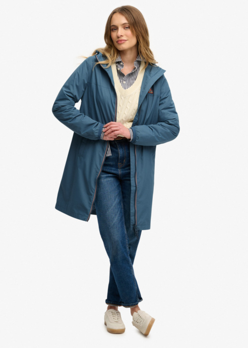 SuperDry pavasario-rudens parka Longline Tri