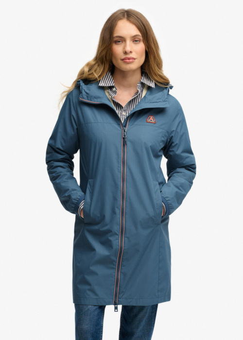 SuperDry pavasario-rudens parka Longline Tri