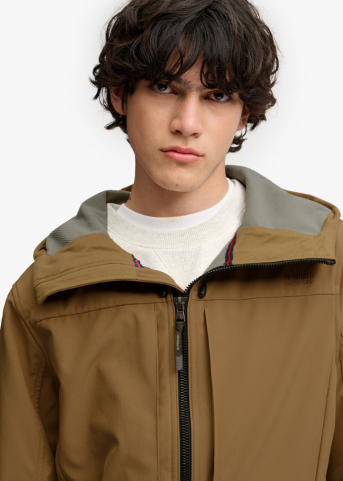 SuperDry pavasario-rudens sportinė striukė Hooded