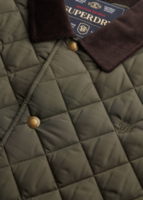 SuperDry dygsniuota pavasario-rudens striuke Quilted Estate