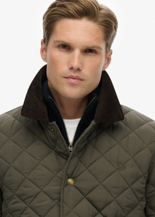 SuperDry dygsniuota pavasario-rudens striuke Quilted Estate