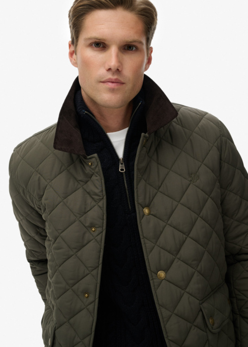 SuperDry dygsniuota pavasario-rudens striuke Quilted Estate