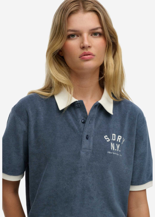 SuperDry polo marškinėliai Heritage Terry