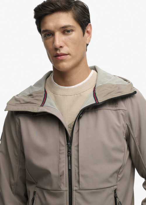 SuperDry pavasario-rudens sportinė striukė Hooded