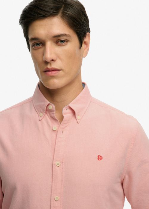 SuperDry marškiniai Preppy Oxford