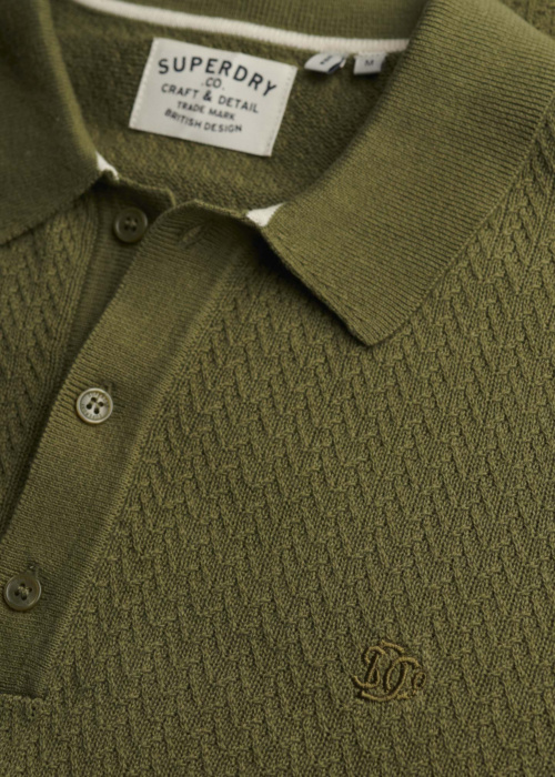 SuperDry polo marškinėliai Knitted