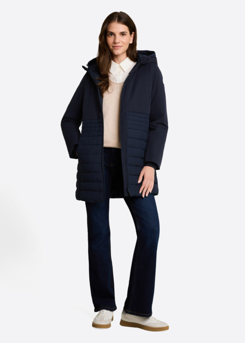 Tom Tailor dygsniuotas pavasario–rudens paltas
