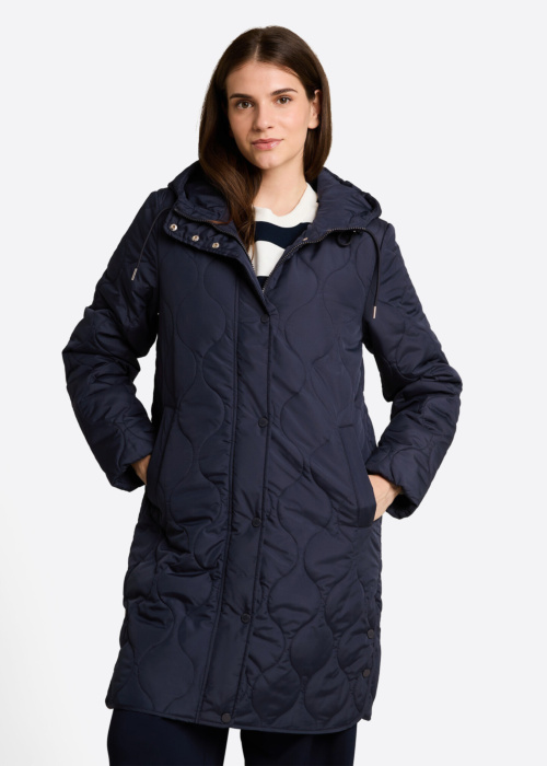 Tom Tailor dygsniuotas pavasario–rudens paltas