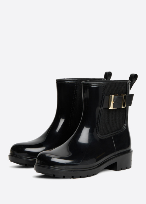 Tommy Hilfiger guminiai batai Buckle Glossy Ankle