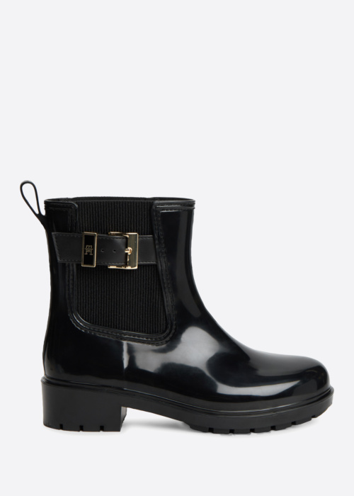 Tommy Hilfiger guminiai batai Buckle Glossy Ankle