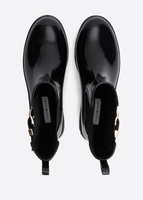Tommy Hilfiger guminiai batai Buckle Glossy Ankle