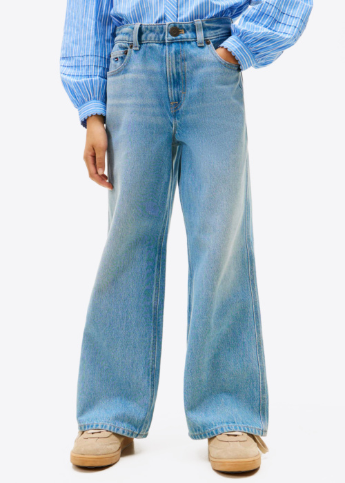 Tommy Hilfiger džinsai Mabel Wide Leg Light Jeans