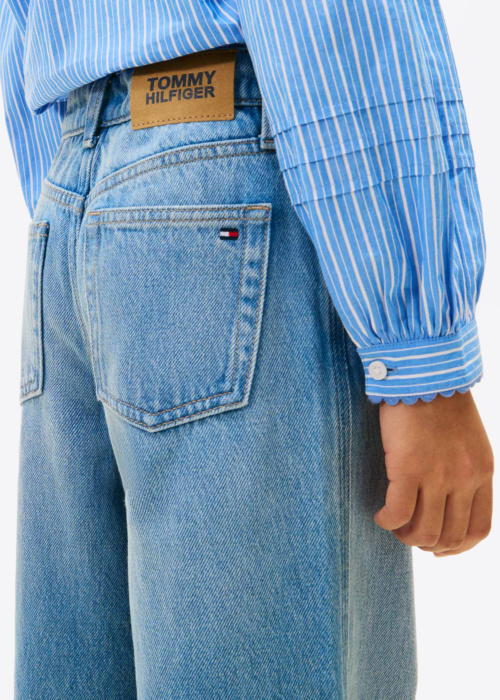 Tommy Hilfiger džinsai Mabel Wide Leg Light Jeans