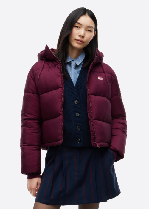 Tommy Jeans dygsniuota žiemine striuke