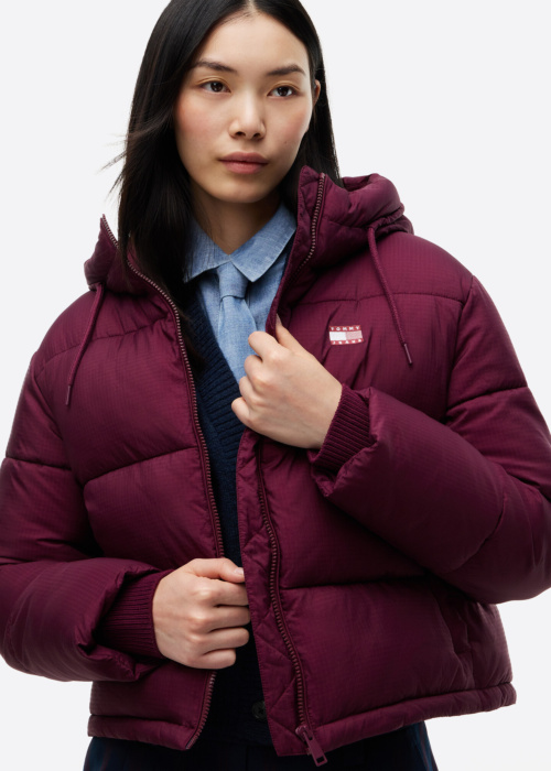 Tommy Jeans dygsniuota žiemine striuke