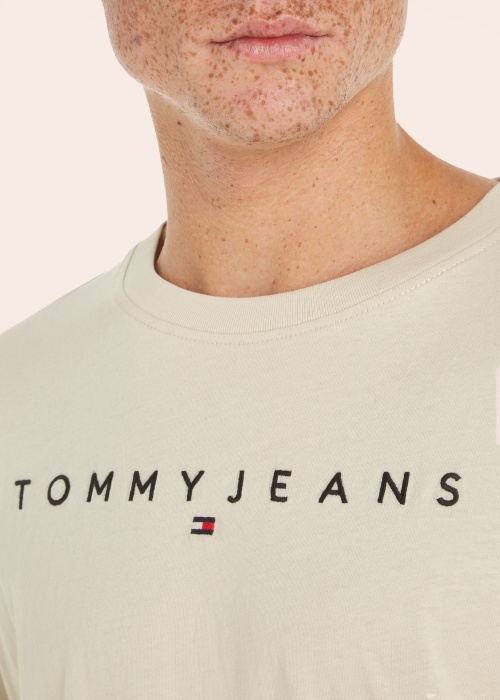 Tommy Jeans marškinėliai Linear Logotipas