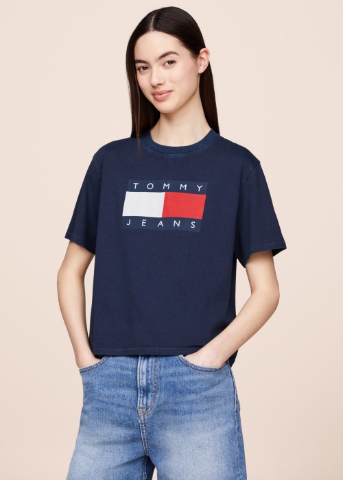 Tommy Jeans marškinėliai Tjw Bxy Tommy Flag Tee Ext