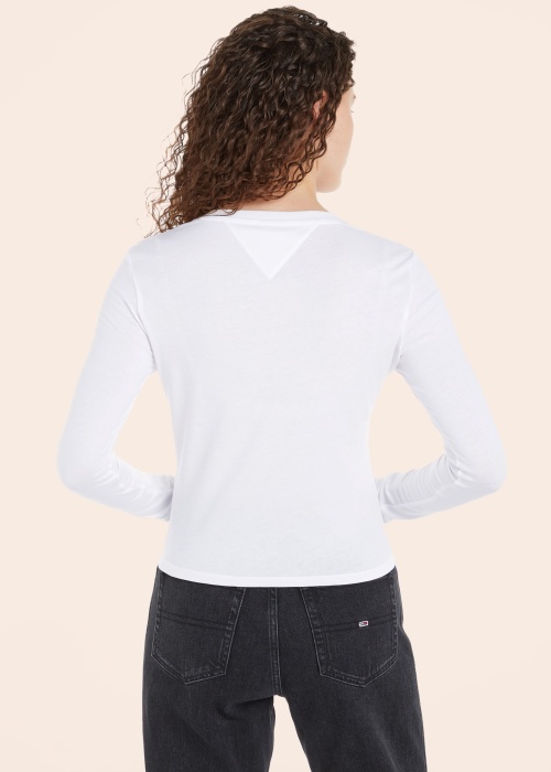 Tommy Jeans marškinėliai Tjw Slim Essential Logotipas 2 Ls