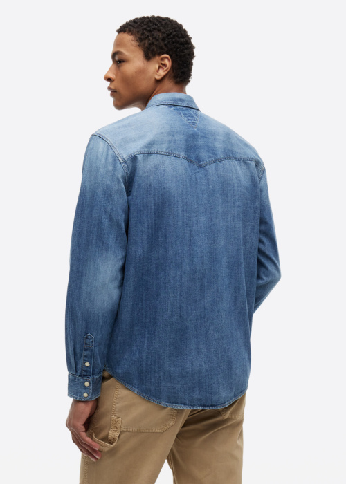 Tommy Jeans marškiniai Regular Denim Western