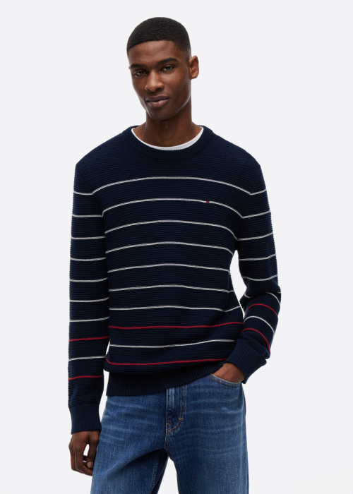 Tommy Jeans megztinis Slim Stripe