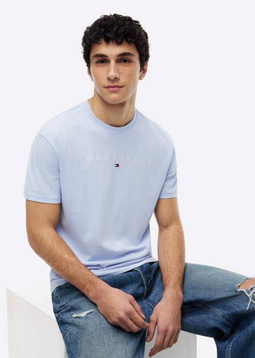 Tommy Jeans marškinėliai Reg Linear Logotipas