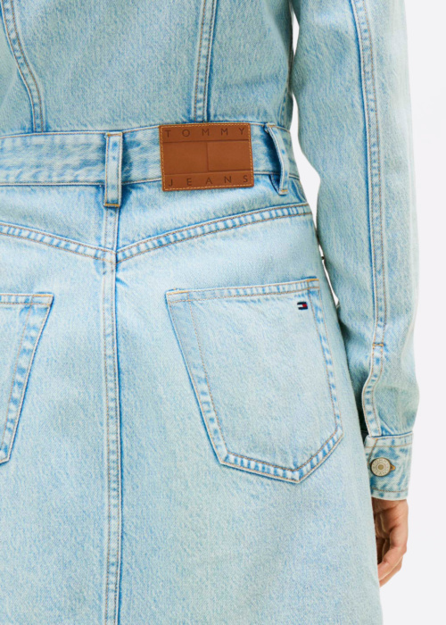 Tommy Jeans džinsinė suknelė