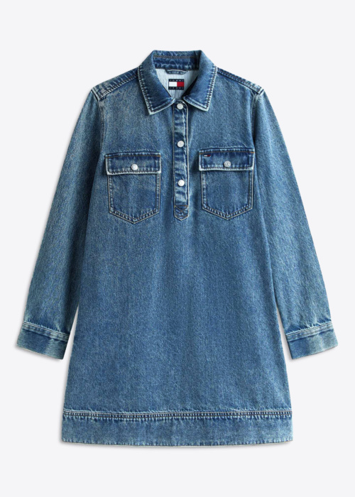 Tommy Jeans džinsinė suknelė