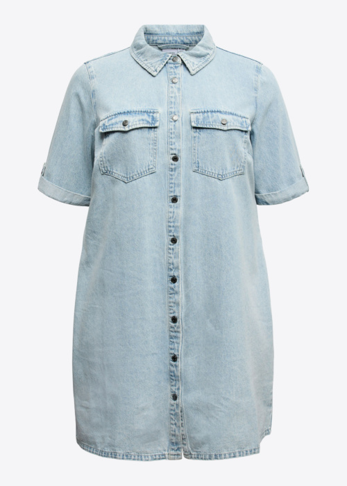 Vero Moda Curve džinsinė suknelė Jennie