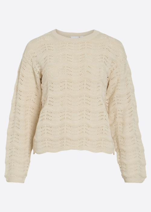 Vila megztinis Wave Pointelle