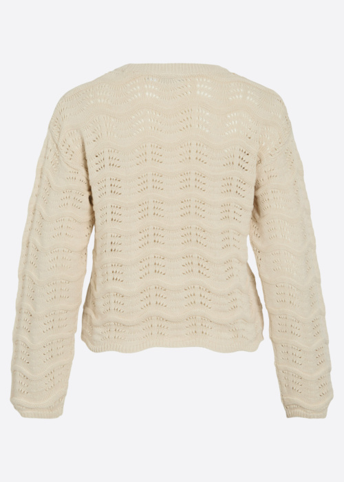 Vila megztinis Wave Pointelle