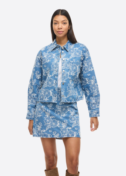 Vila džinsinis švarkas Ianais New Jacquard