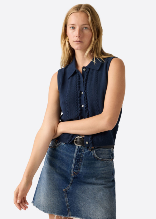 Levi's viršutiniai marškinėliai Super Soft Mini Ruffle