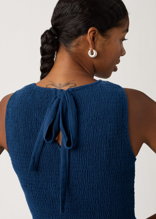 Levi's suknelė High Neck Smocked Dress