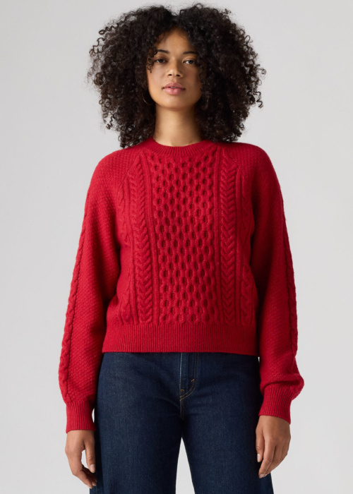 Levi's megztinis Jolie Cable Crewneck