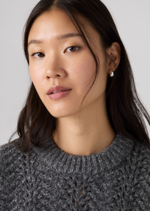 Levi's megztinis Charlotte Pointelle Crewneck