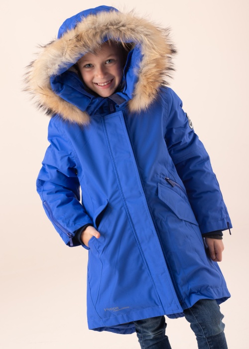 Huppa žieminė parka Vivian 1, Mėlyna WEEKEND