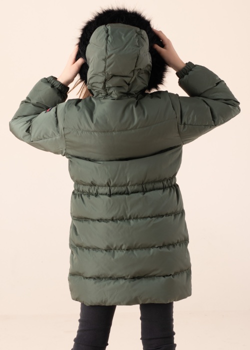 Tommy Hilfiger pūkinis paltas