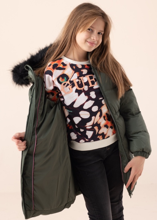 Tommy Hilfiger pūkinis paltas