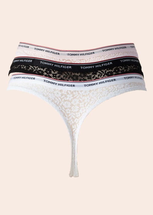 Tommy Hilfiger stringai 3 poros dėžutėje