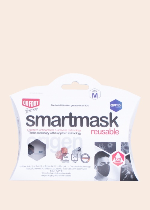 Onfoot daugkartinio naudojimo antibakterinė veido kaukė