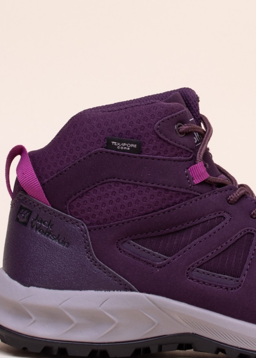 Jack Wolfskin žygio batai aukštu aulu Woodland 2