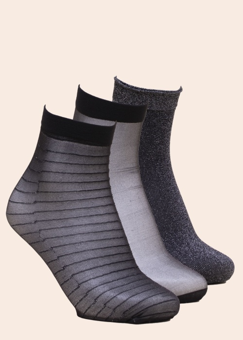 Fransa kojinių dovanų dėžutė 3 poros