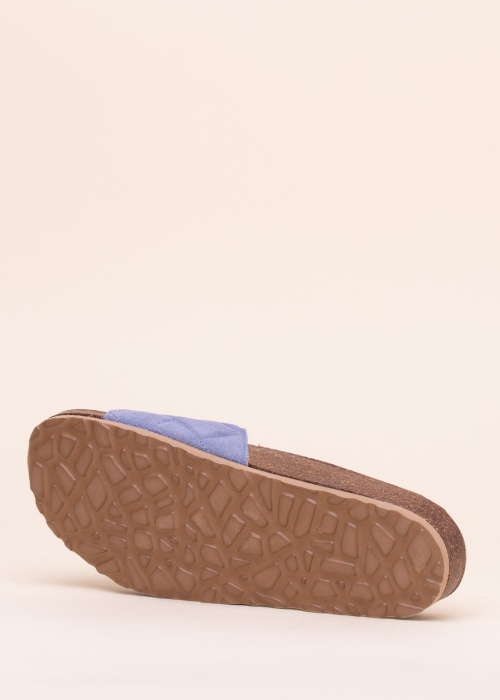 Bianco zomšiniai sandalai