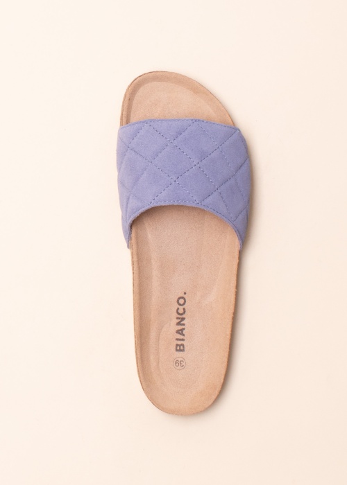 Bianco zomšiniai sandalai