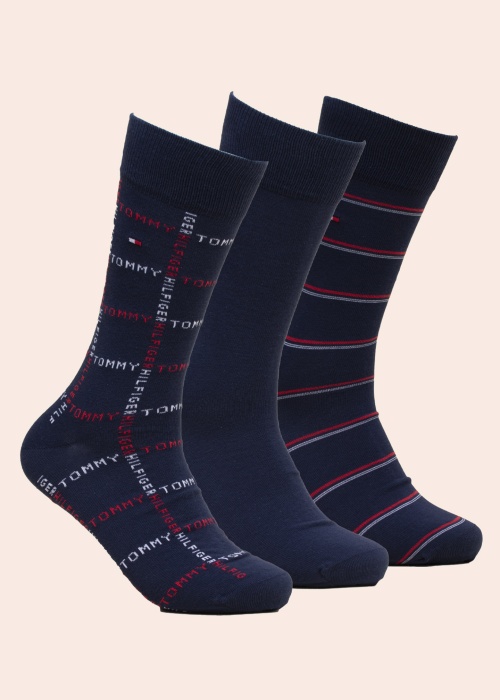 Tommy Hilfiger kojines 3 poros dovanų dėžutėje