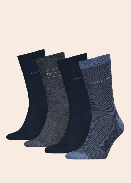 Calvin Klein kojines 4 poros dovanų dėžutėje
