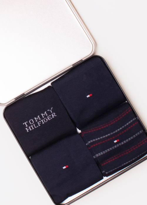 Tommy Hilfiger kojines 4 poros dovanų dėžutėje